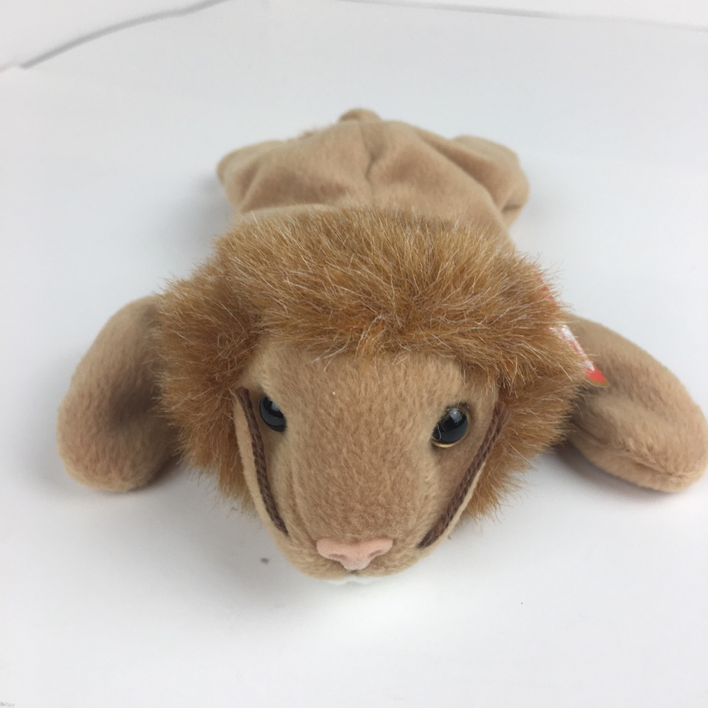 Ty Roary Lion Beanie Babies Collection #4069 1996 Vintage
